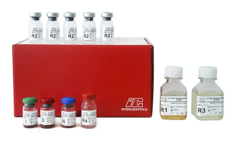 Kit NeoLISA® G6PD com frascos de reagentes
